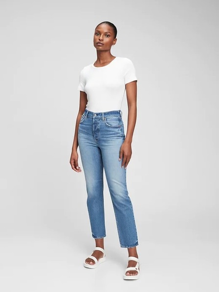 GAP Blugi straight High Rise Cheeky GAP