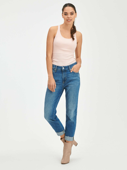 GAP Blugi slim boyfriend Mid Rise Universal Washwell GAP