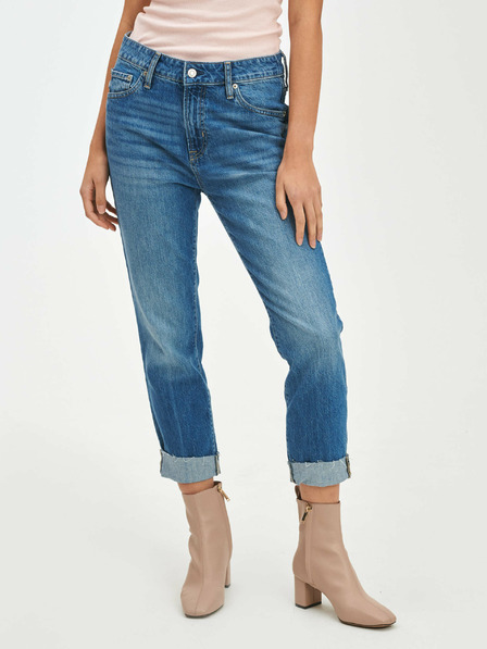 GAP Blugi slim boyfriend Mid Rise Universal Washwell GAP