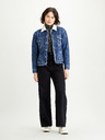 Levi's® Jachetă din denim cu blană artificială Levi's® albastru pentru femei