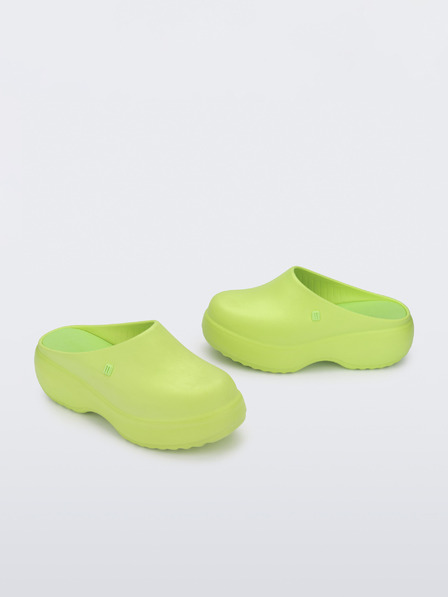 Melissa Papuci cu platformă Melissa Free Clog Verde, pentru femei