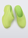 Melissa Papuci cu platformă Melissa Free Clog Verde, pentru femei