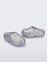 Melissa Papuci cu platformă Melissa Free Clog Silver, pentru femei