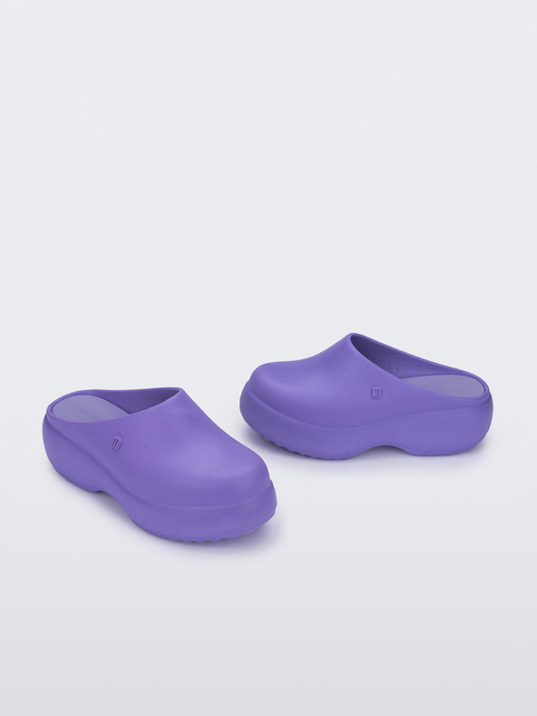 Melissa Pantofi cu platformă Melissa Free Clog Purple pentru femei
