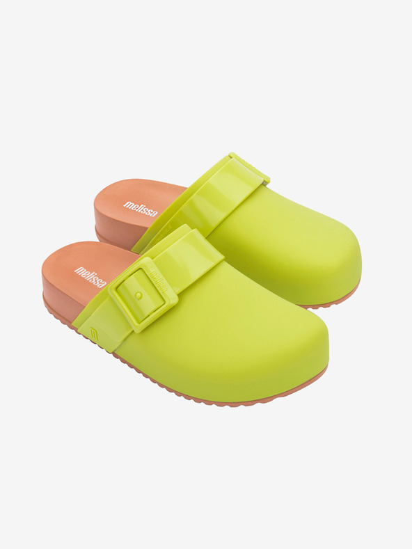 Melissa Papuci pentru femei Melissa Cozy Clog Verde
