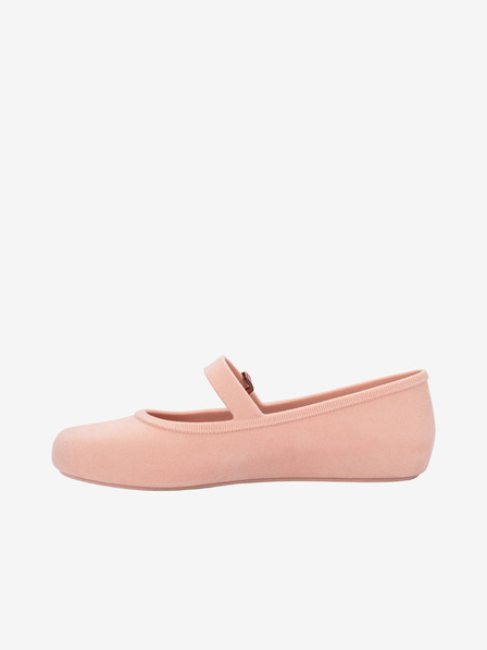 Melissa Roz deschis Femei Melissa Soft Ballerina Velvet Balerini