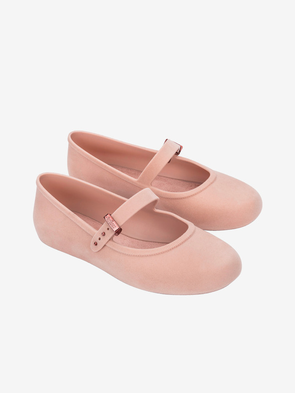 Melissa Roz deschis Femei Melissa Soft Ballerina Velvet Balerini
