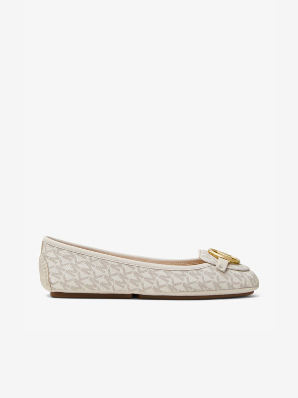 Michael Kors Balerini cu model Michael Kors Lillie Beige pentru femei