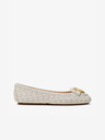 Michael Kors Balerini cu model Michael Kors Lillie Beige pentru femei