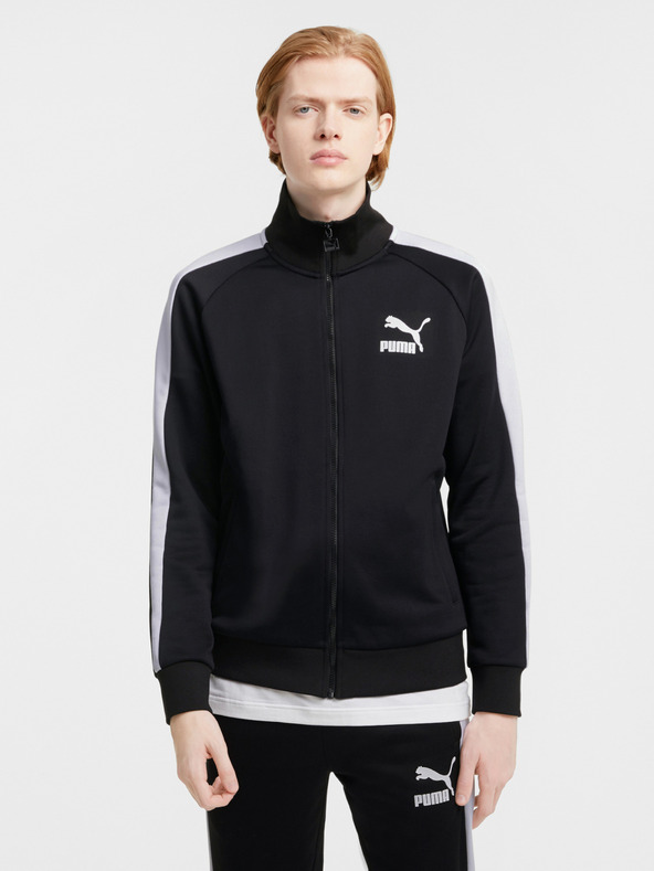 Puma Tricou sport Puma negru pentru bărbați