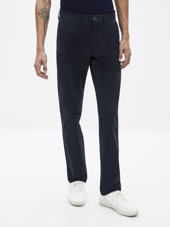 Celio Pantaloni chino albastru închis Celio Pobelt