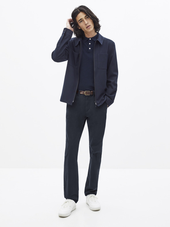 Celio Pantaloni chino albastru închis Celio Pobelt