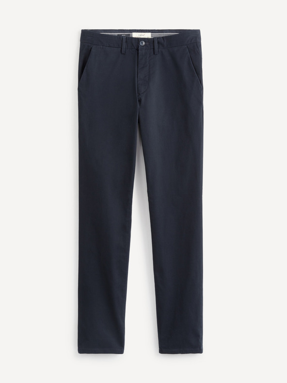 Celio Pantaloni chino albastru închis Celio Pobelt