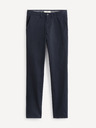 Celio Pantaloni chino albastru închis Celio Pobelt