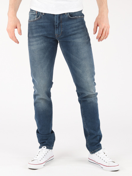 Pepe Jeans Blugi slim fit albastru închis pentru bărbați Pepe Jeans Stanley