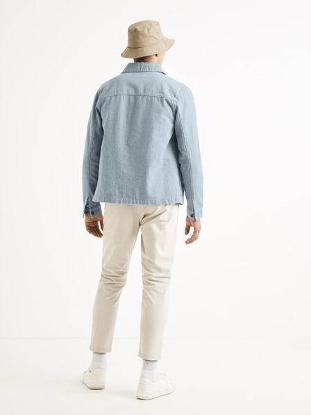 Celio Jachetă din denim albastru deschis Celio Tumultden