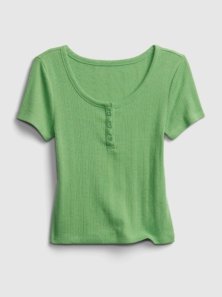 GAP Tricou cropped pentru adolescenți GAP