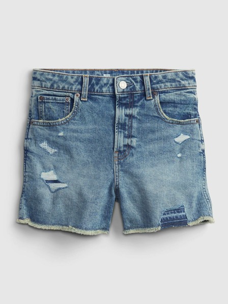 GAP Baby shorts din denim high rise stretch GAP