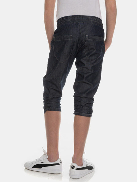 Sam 73 Pantaloni 3/4 pentru fete albastru închis SAM 73