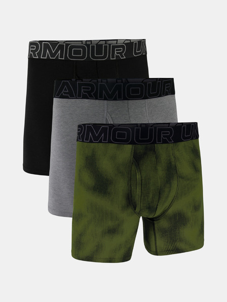 Under Armour Boxeri pentru bărbați Under Armour M UA Perf Cotton Nov 6in (3 buc)