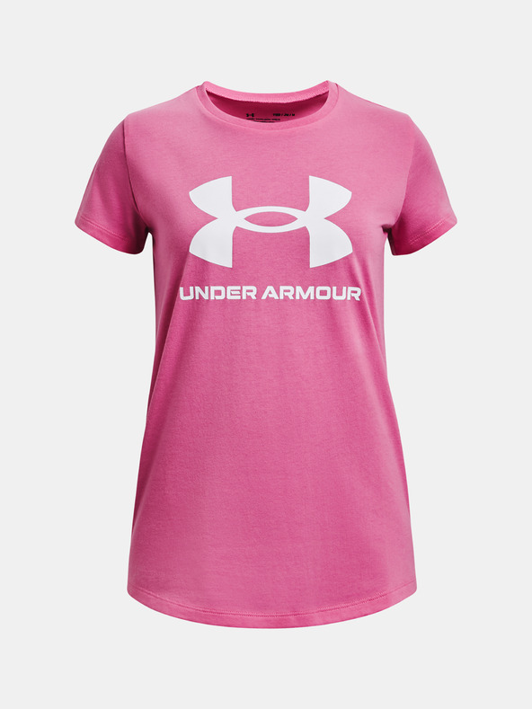 Under Armour Tricou pentru fete Under Armour UA G SPORTSTYLE LOGO SS