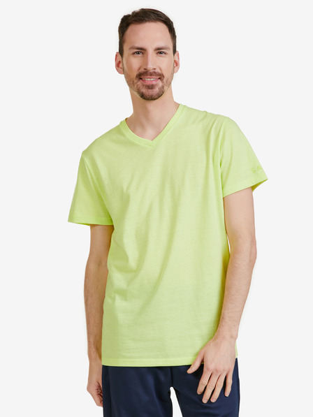 Sam 73 Tricou bărbați galben neon SAM 73 Leonard