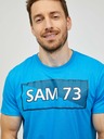 Sam 73 Tricou bărbătesc albastru SAM 73 Fenri