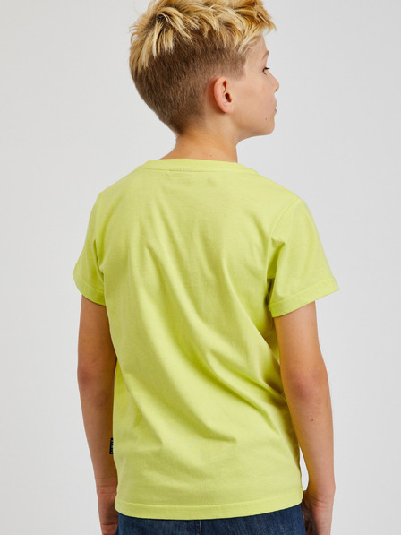 Sam 73 Tricou galben din bumbac pentru băieți SAM73 Pyrop