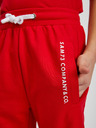 Sam 73 Pantaloni de trening unisex roșii pentru copii SAM73 Kanz