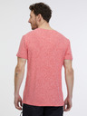 Sam 73 Tricou bărbătesc Coral cu dungi SAM 73 Fortunato