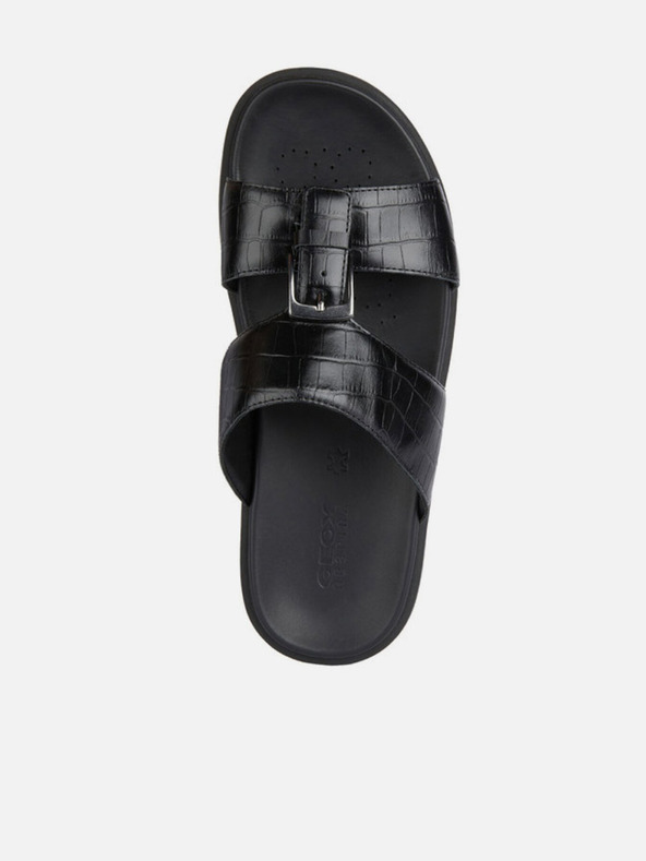 Geox Geox Spherica Ec6 papuci negri pentru bărbați