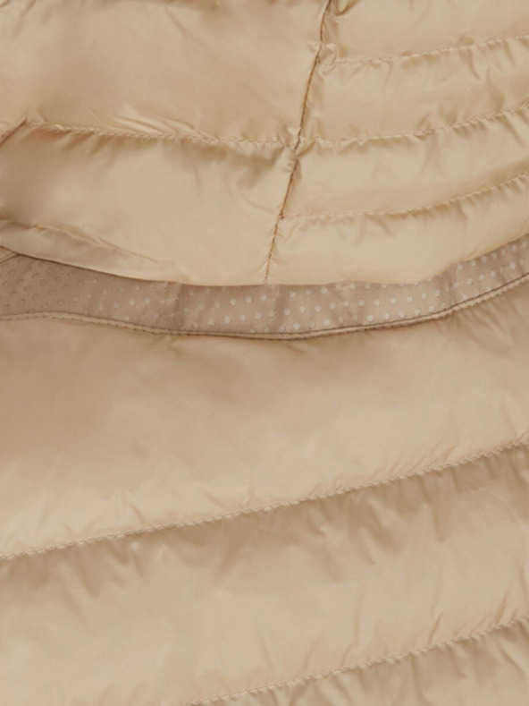 Geox Vestă de puf bej pentru femei Geox Jaysen