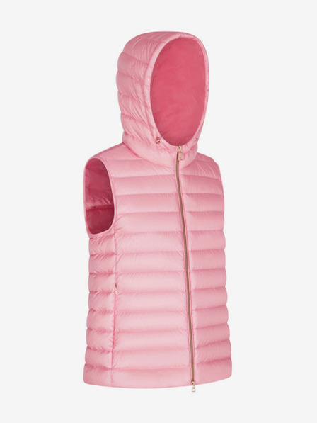 Geox Vestă roz din puf pentru femei Geox Jaysen