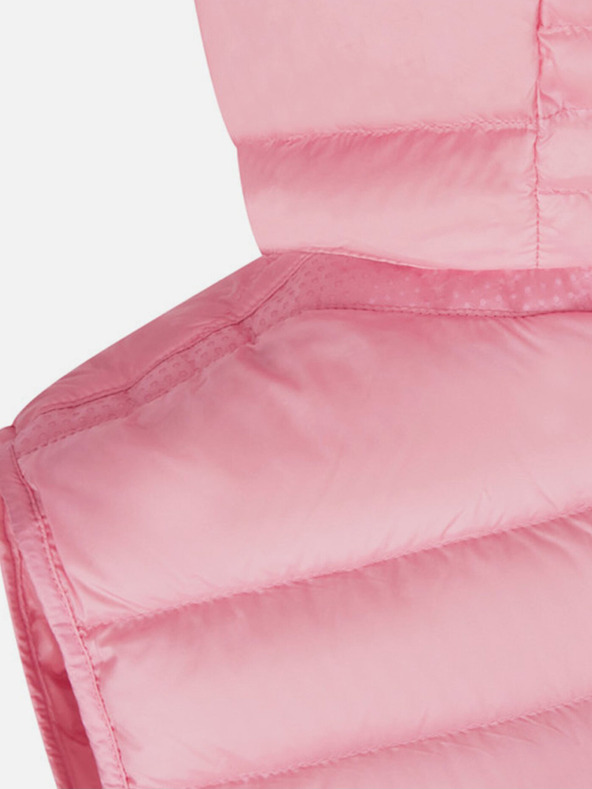 Geox Vestă roz din puf pentru femei Geox Jaysen