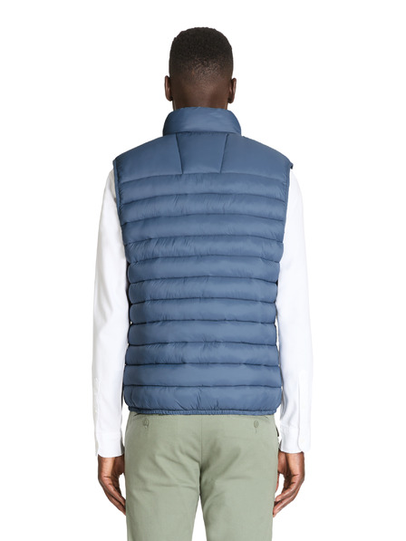 Celio Vesta albastră matlasată pentru bărbați Celio Fulock