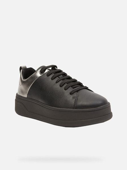 Geox Adidași negri pentru femei Geox Spherica ECUB-2