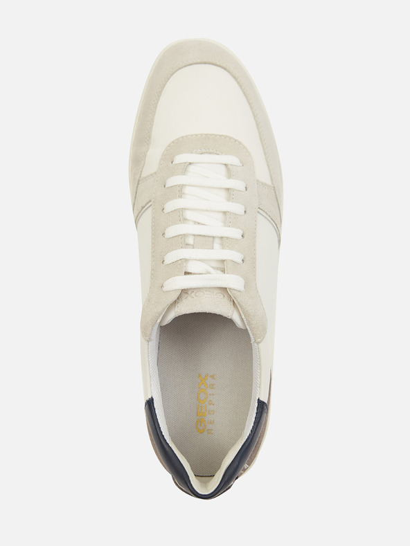 Geox Pantofi sport crem pentru bărbați Geox Avola