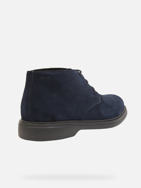 Geox Cizme de gleznă Geox Ottavio pentru bărbați, albastru închis