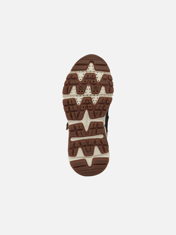 Geox Ghete galbene pentru băieți Geox Flexyper Plus Boy