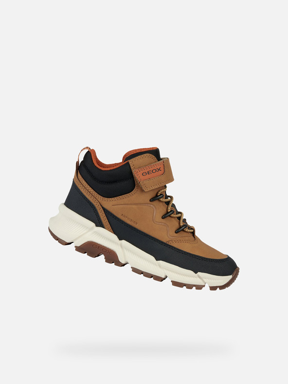 Geox Ghete galbene pentru băieți Geox Flexyper Plus Boy