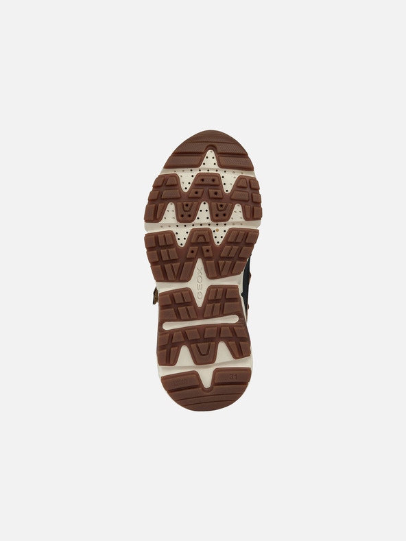 Geox Ghete galbene pentru băieți Geox Flexyper Plus Boy