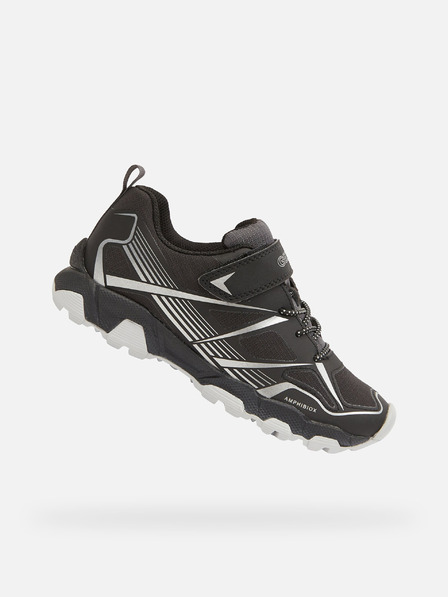 Geox Adidași negri pentru băieți Geox Magnetar B Abx
