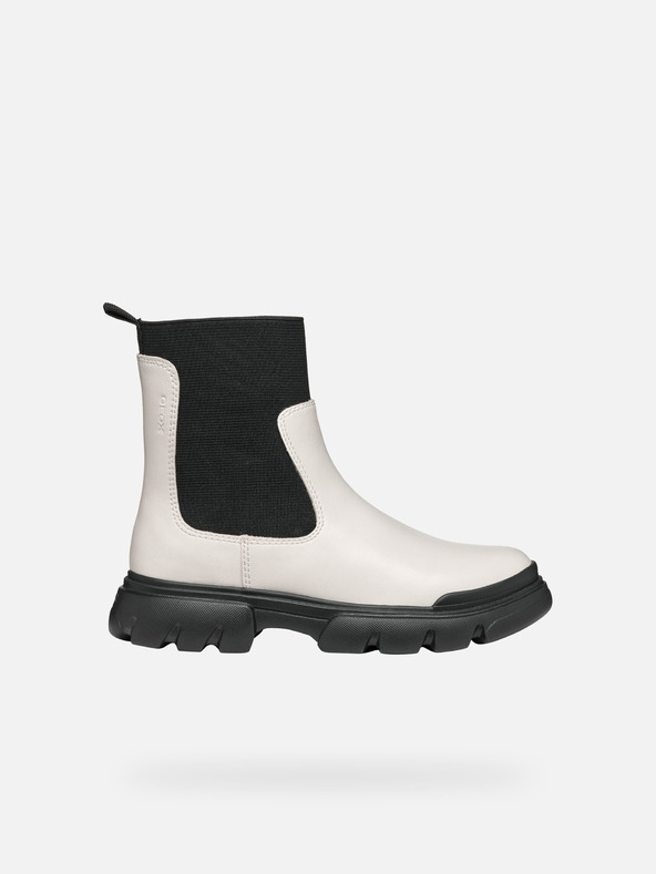 Geox Cremă Fete Ghete de gleznă Geox Junette Girl