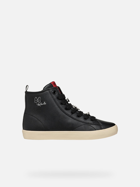 Geox Cizme de gleznă pentru fete negre Geox Gisli Girl