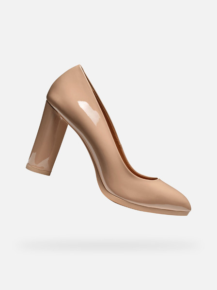 Geox Papuci bej pentru femei Geox Walk Pleasure 90