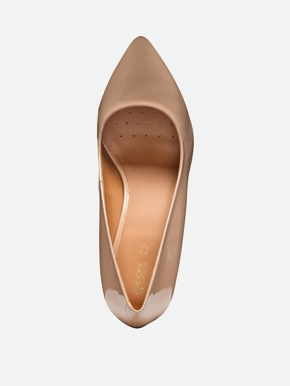 Geox Papuci bej pentru femei Geox Walk Pleasure 90