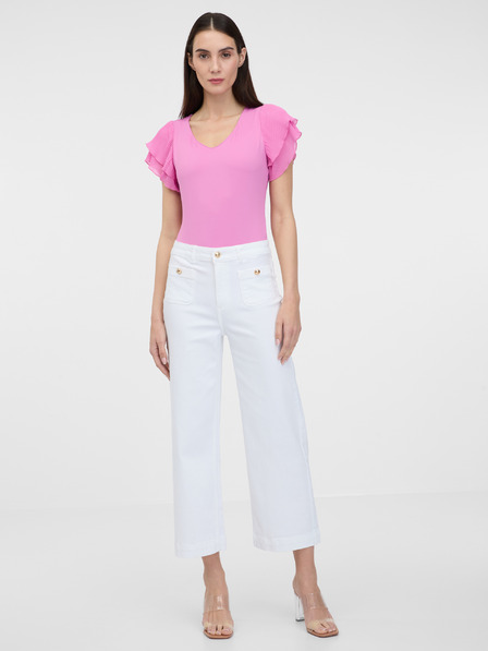 Orsay Pantaloni largi kaki pentru femei ORSAY
