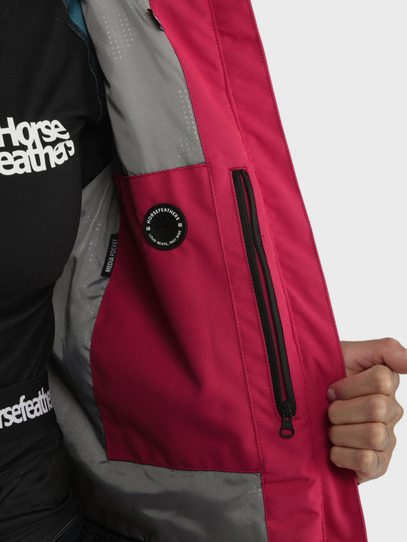 Horsefeathers Pola II Jacket - zmeură mărimea L HORSEFEATHERS