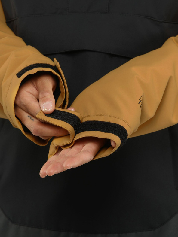 Horsefeathers Jachetă Mija - negru/galben molid mărimea L HORSEFEATHERS