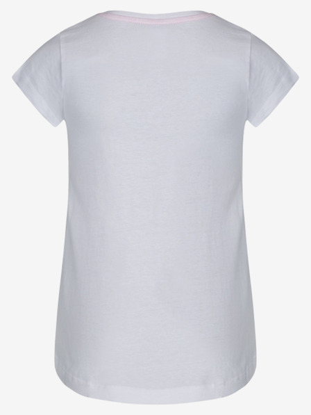 Loap Tricou alb pentru fete cu imprimeu LOAP BESNUDA